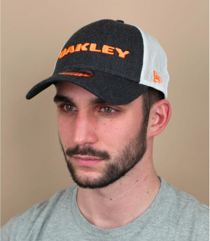 Oakley denim trucker Heather New Era Trucker fathom